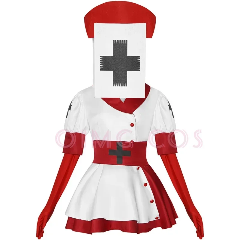 Anime Cosplay Ladies - 다크 디셉션 하베스터 간호사 코스프레 의상
