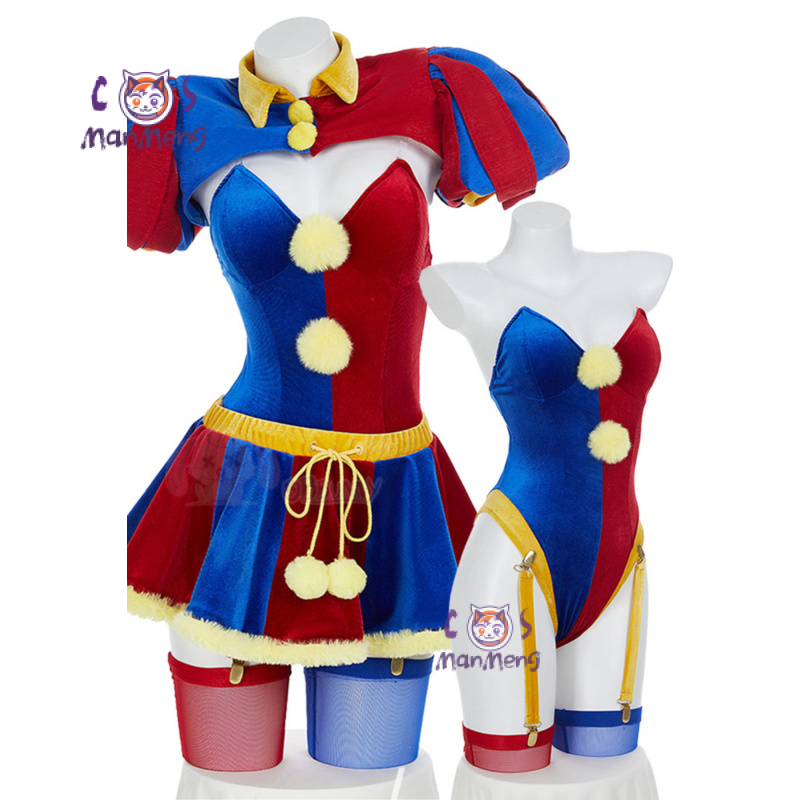 애니메이션 어메이징 조커 걸 디지털 서커스 포미 코스프 - Anime Cosplay Jumpsuit 리뷰 및 가격