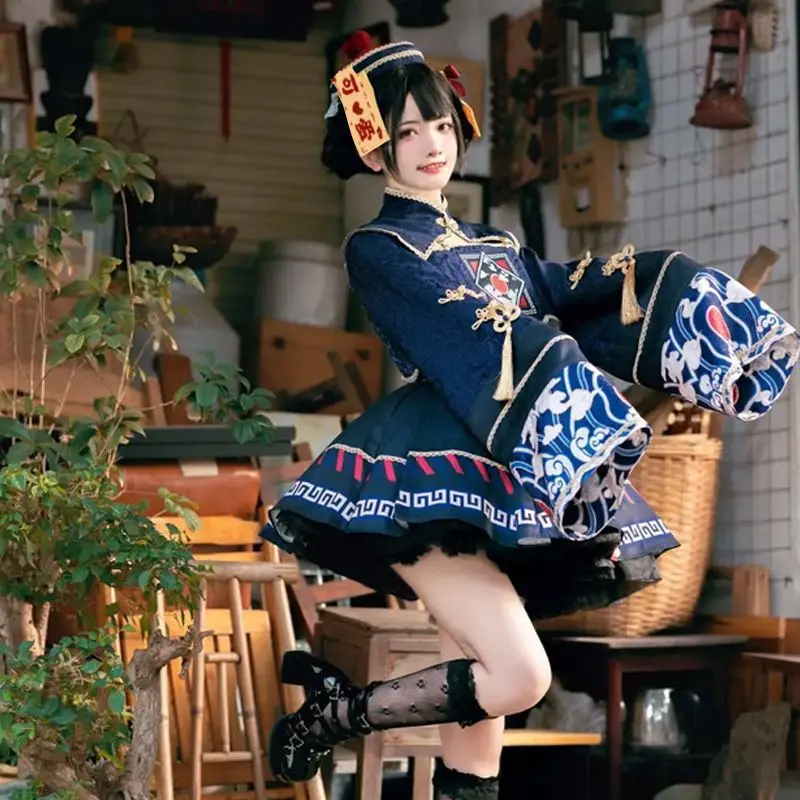로리타 중국 스타일 달콤한 드레스 귀여운 애니메이션 좀 - Anime Cosplay Ladies 리뷰 및 가격