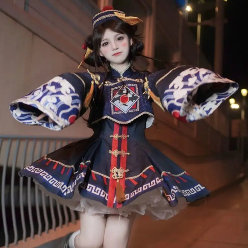 로리타 중국 스타일 달콤한 드레스 귀여운 애니메이션 좀 - Anime Cosplay Ladies 리뷰 및 가격