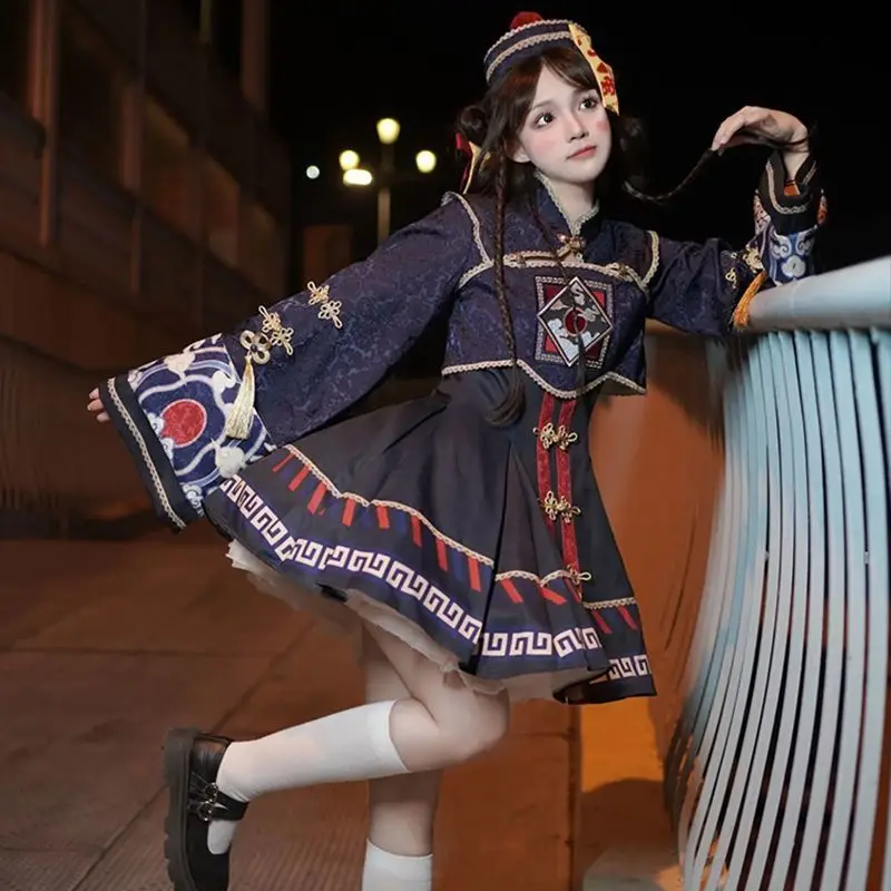 로리타 중국 스타일 달콤한 드레스 귀여운 애니메이션 좀 - Anime Cosplay Ladies 리뷰 및 가격