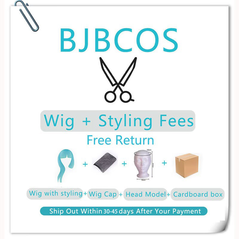 [스타일리시한 가발] Seele Vollerei 코스프 - Anime Cosplay Blue Hair 리뷰 및 가격