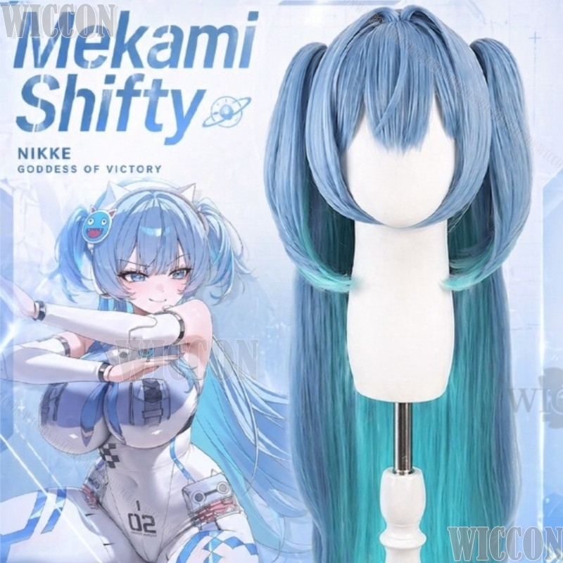GODDESSS Game VICTORYSS 코스프레 메 - Anime Cosplay Blue Hair 리뷰 및 가격