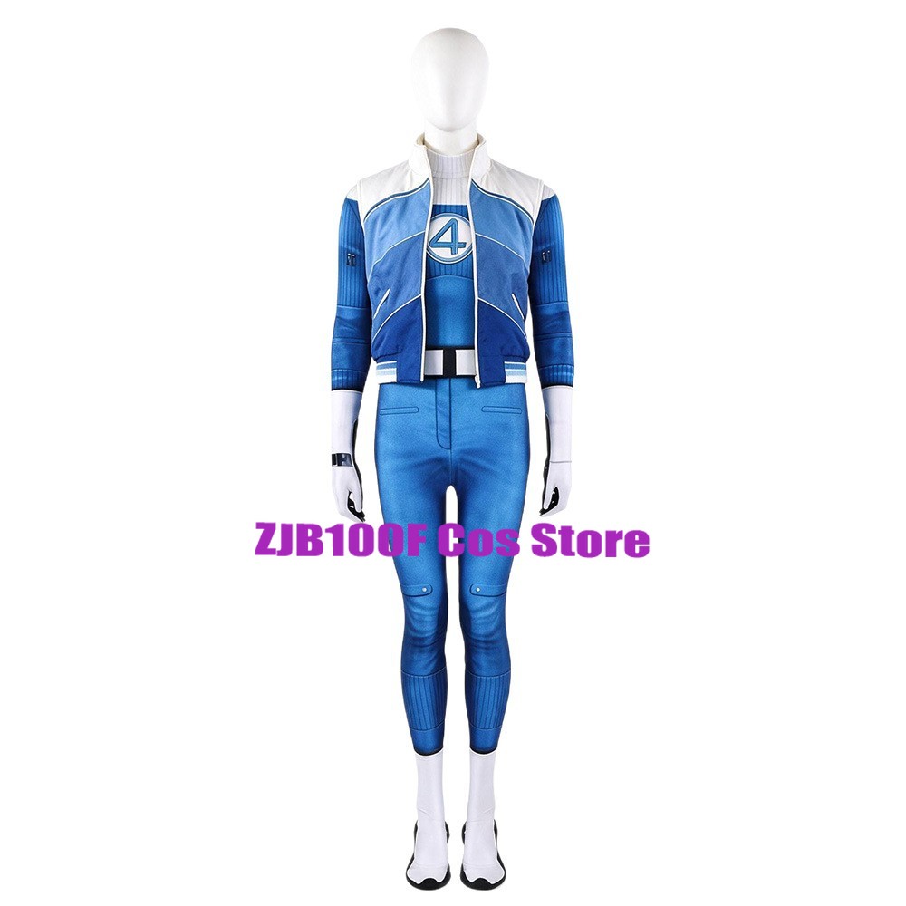 애니메이션 환상적인 영웅 인비저블 우먼 코스프레 여성  - Anime Cosplay Jumpsuit 리뷰 및 가격